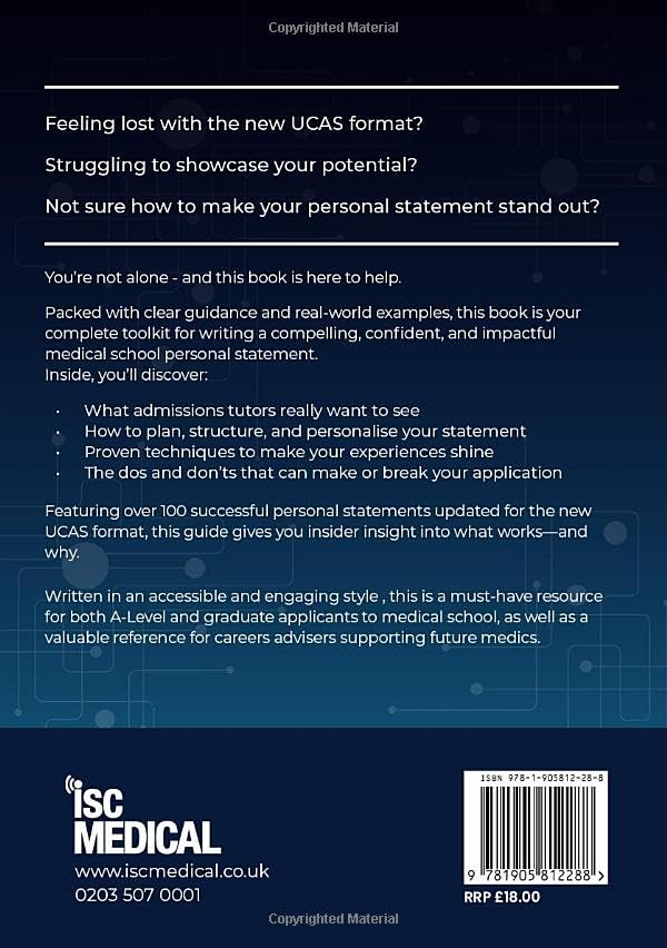 Get into Medical School - Write the Perfect Personal Statement (New UCAS Format): Effective Techniques & Over 100 Examples of Personal Statements