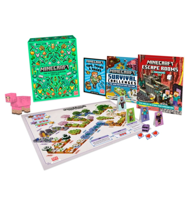 Minecraft The Ultimate Survival Gift Box cover