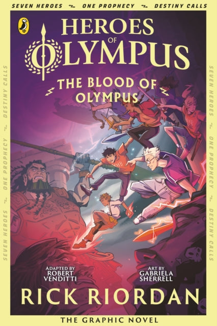 The Blood of Olympus: The Graphic Novel (Heroes of Olympus Book 5) cover