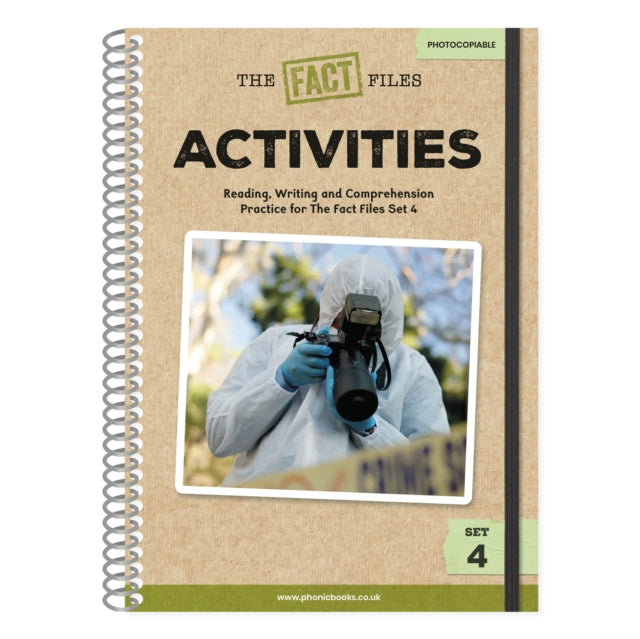 Phonic Books The Fact Files 4 Activities cover