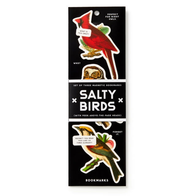 Salty Birds Magnetic Bookmark Set cover