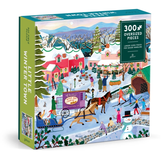 Little Winter Town 300 Piece Puzzle cover
