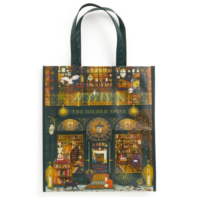Gilded Spine Reusable Shopping Bag cover