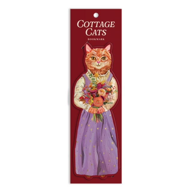 Cottage Cats Paper Bookmark cover