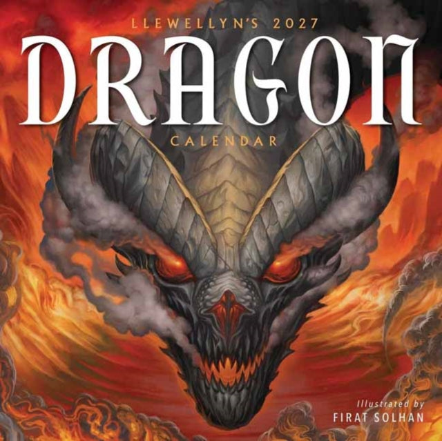 Llewellyn's 2027 Dragon Calendar cover