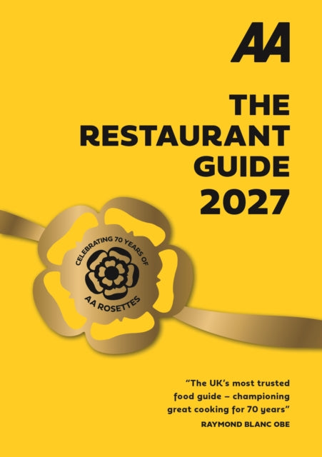 AA Restaurant Guide 2027 cover