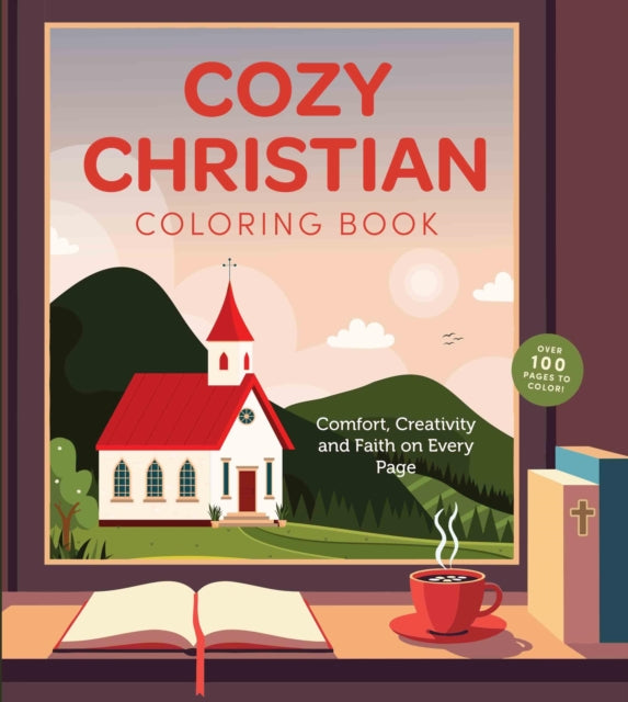 Cozy Christian Coloring Book cover