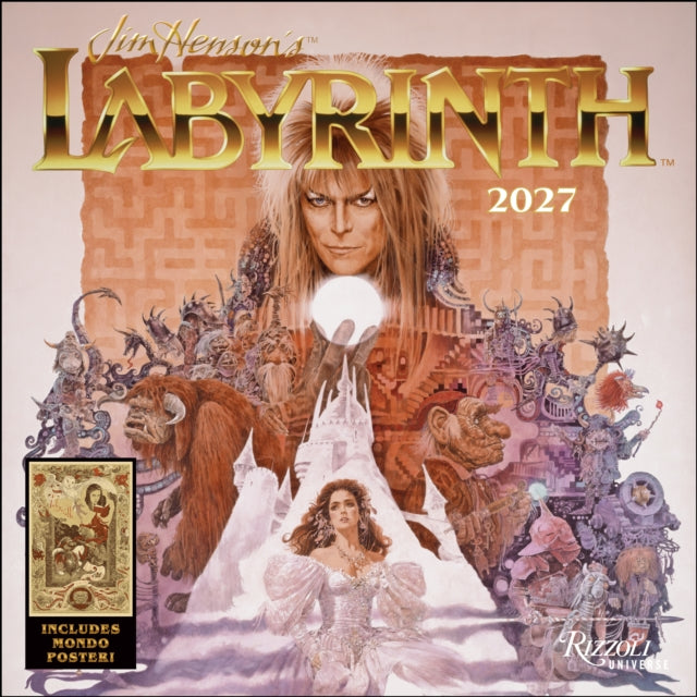 Jim Henson's Labyrinth 2027 Wall Calendar cover