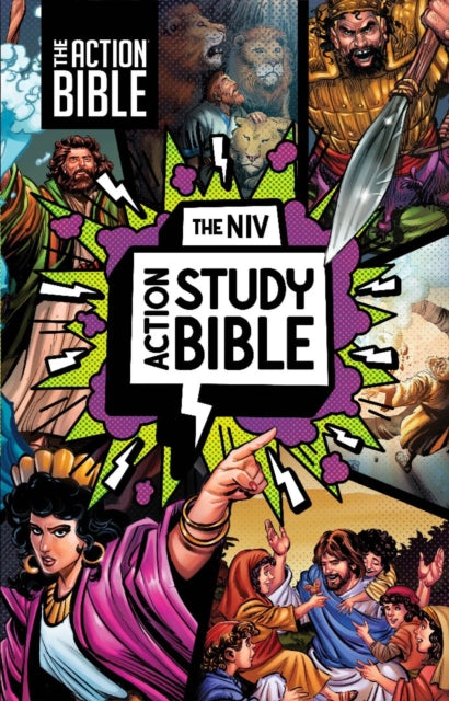 NIV Action Study Bible, Hardcover, Full Color cover