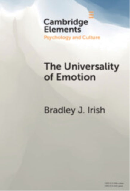 The Universality of Emotion cover