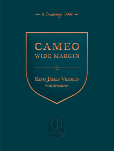 KJV Cameo Wide Margin Reference Edition with Apocrypha, Red Goatskin Leather, KJ456:XRMEA KJV Cameo Wide Margin Reference Edition with Apocrypha, Red Goatskin Leather, KJ456:XRMEA cover
