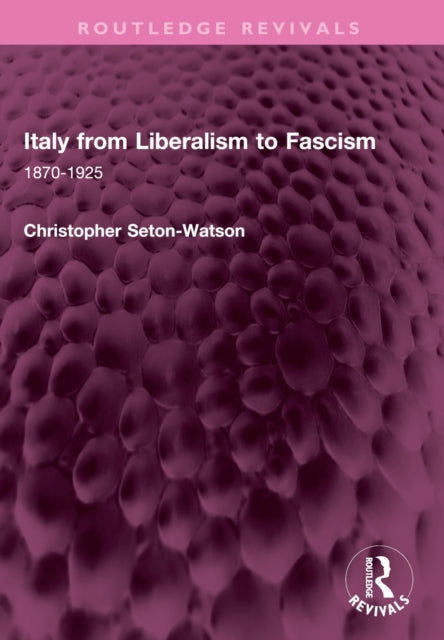 Italy from Liberalism to Fascism cover