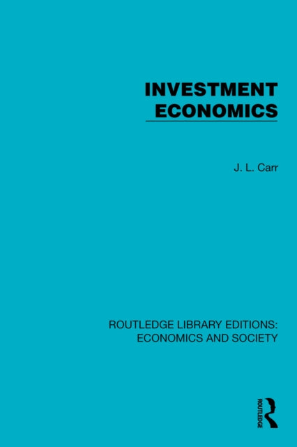 Investment Economics cover
