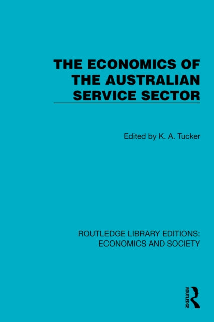 The Economics of the Australian Service Sector cover
