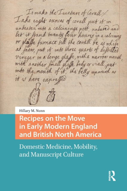 Recipes on the Move in Early Modern England and British North America cover