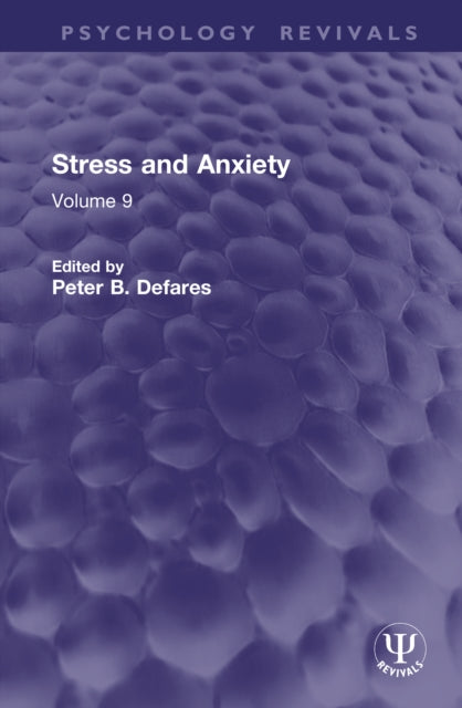 Stress and Anxiety cover