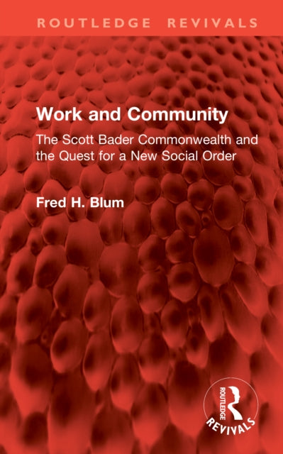 Work and Community cover