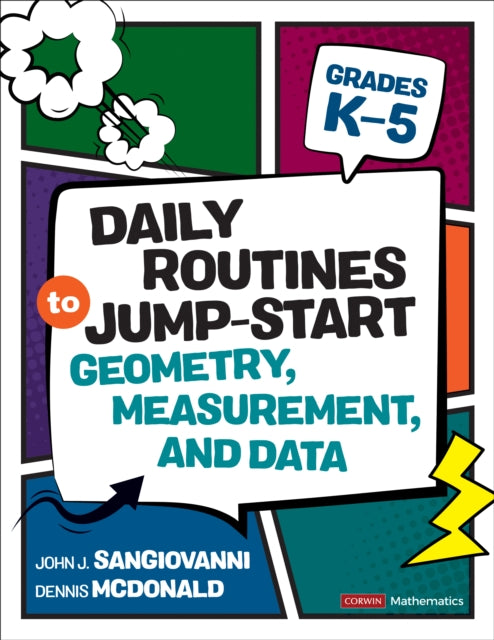 Daily Routines to Jump-Start Geometry, Measurement, and Data, Grades K-5 cover