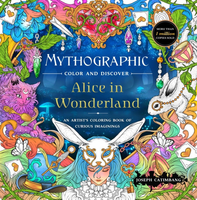 Mythographic Color and Discover: Alice in Wonderland cover