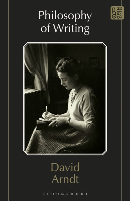 Philosophy of Writing cover