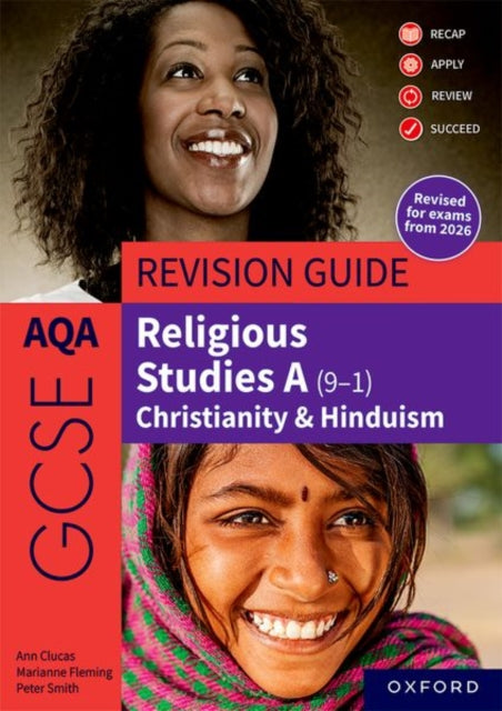 AQA GCSE Religious Studies A (9-1): Christianity & Hinduism Revision Guide cover