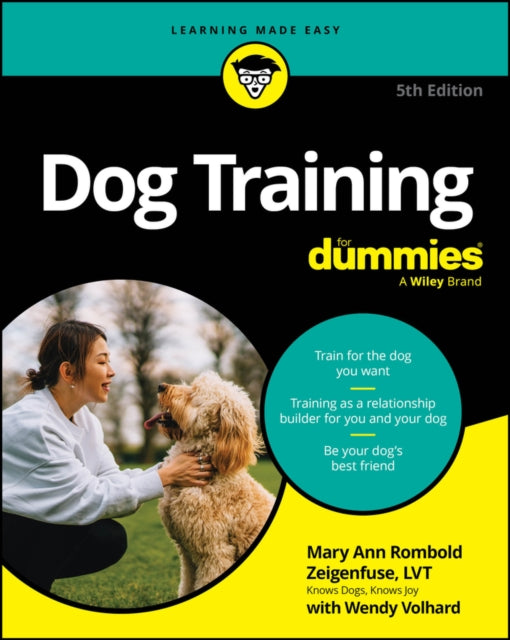 Dog Training For Dummies, 5th Edition cover