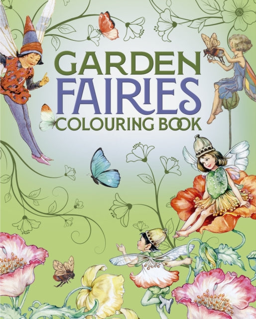 Garden Fairies Colouring Book cover