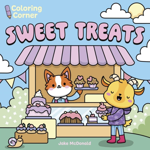 Coloring Corner: Sweet Treats cover
