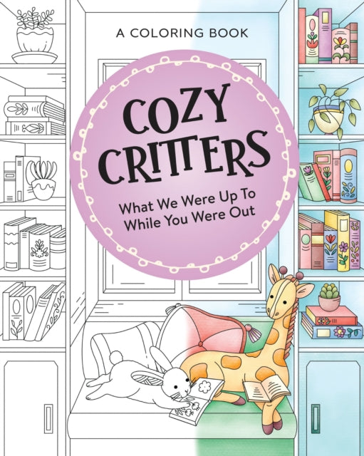 Cozy Critters Coloring Book cover