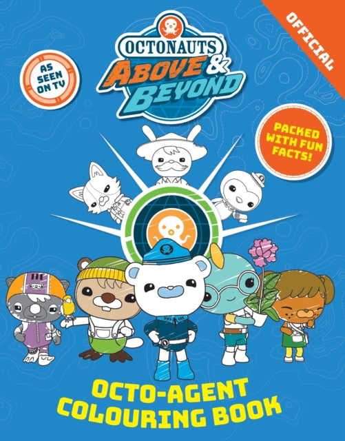 Octonauts Above & Beyond: Octo-Agent Colouring Book cover