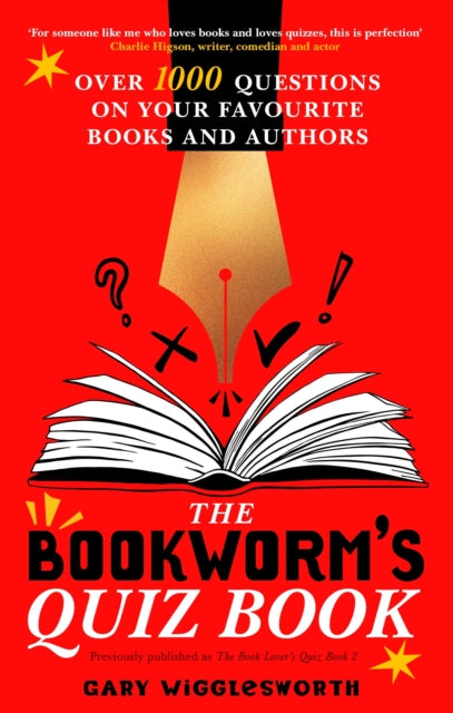 The Bookworm's Quiz Book cover