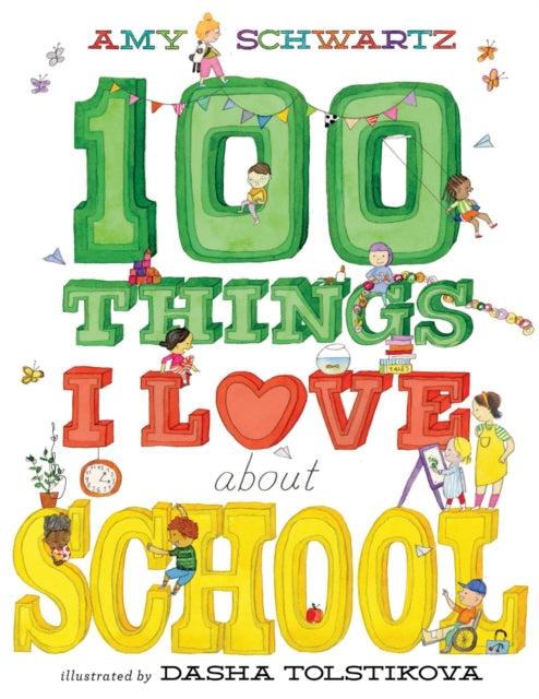 100 Things I Love About School cover