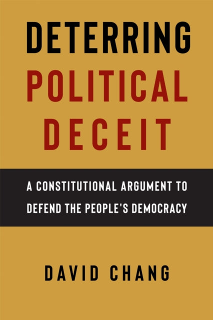 Deterring Political Deceit cover