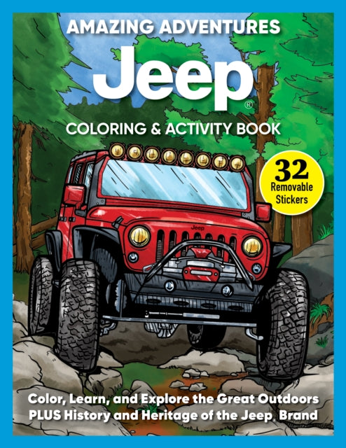 Amazing Adventures Jeep® Coloring & Activity Book cover