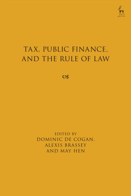 Tax, Public Finance, and the Rule of Law cover