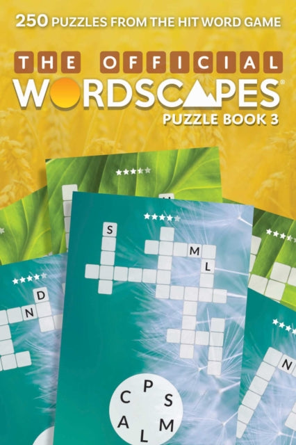 The Official Wordscapes Puzzle Book Volume 3 cover