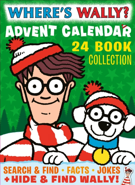 Where's Wally? Advent Calendar 24 Book Collection cover
