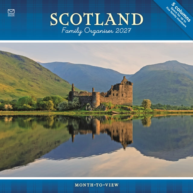 Scotland Family Organiser Planner Wall cover