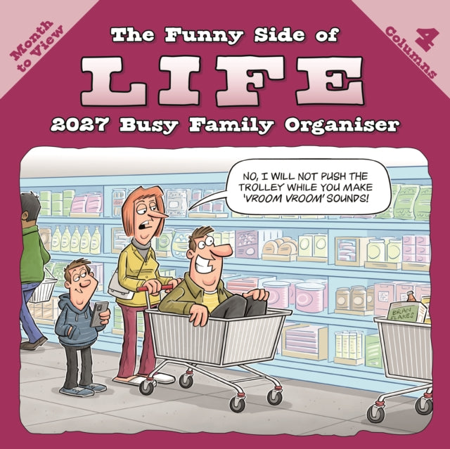Funny Side of Life Wiro Planner Wall cover