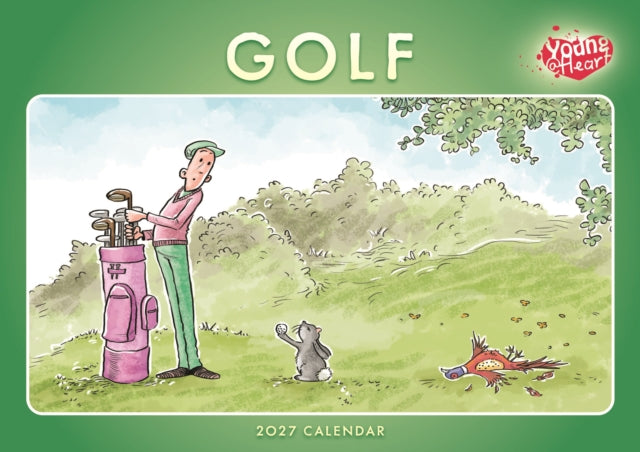 Golf, Young At Heart A4 cover