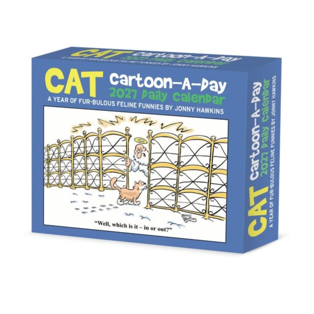 Cat Cartoon-A-Day 2027 Box cover