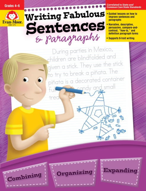 Writing Fabulous Sentences & Paragraphs, Grades 4-6 cover