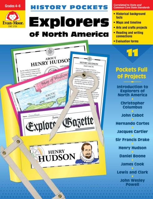 Explorers N. America Gr 4-6+ cover
