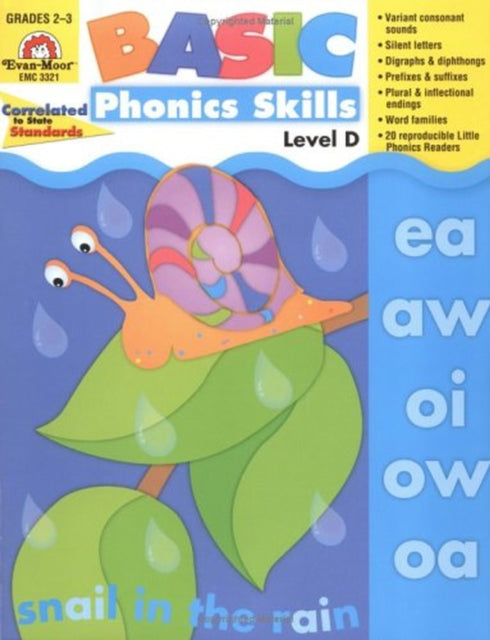 Basic Phonics Skills Level D cover