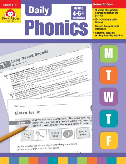 Daily Phonics Grade 4-6+ Te cover
