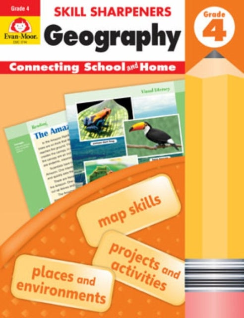 Skill Sharpeners: Geography, Grade 4 cover