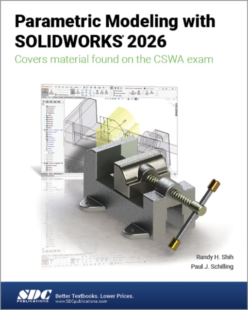 Parametric Modeling with SOLIDWORKS 2026 cover