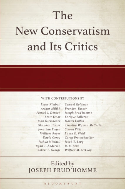 New Conservatism and its Critics cover