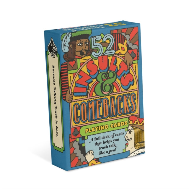 52 Insults & Comebacks Playing Cards cover