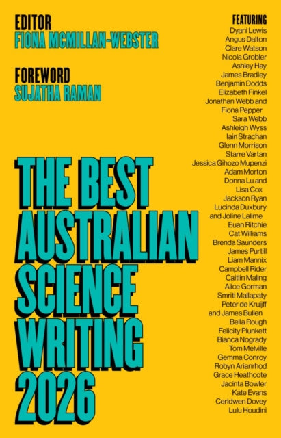 The Best Australian Science Writing 2026 cover